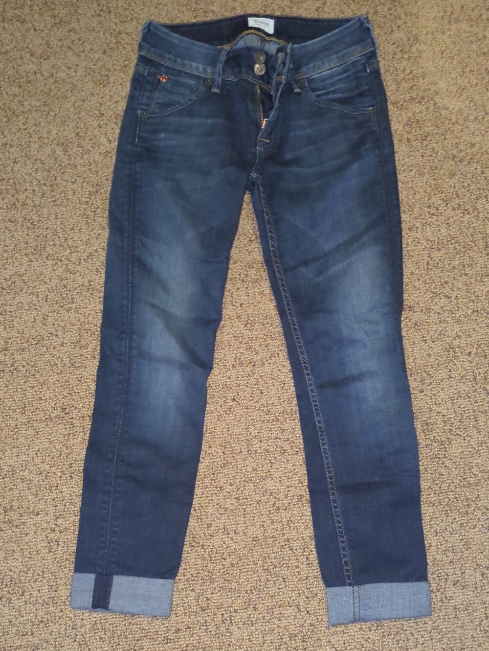 Hudson Jeans Men’s Slim Straight Dark Blue Denim